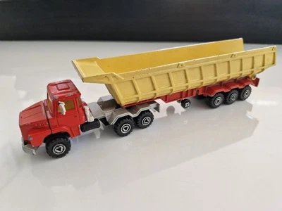 Camion Benne Semi Remorque Scania Majorette Échelle 1/60 - Photo 1/4
