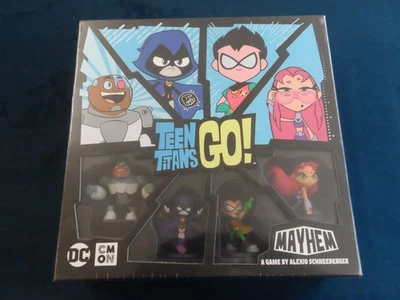 Teen Titans GO! Mayhem Boardgame By Cmon Games BNIB - Image 1 of 2