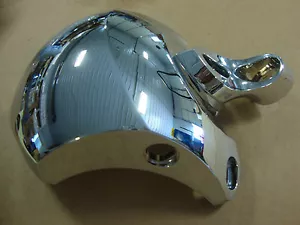 BIG DOG MOTORCYCLES OEM CHROME COIL COVER w/ MOUNT 2005-11 MODELS NO LOGO - Foto 1 di 5