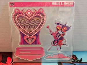 Moxxie Millie at Ozzie's Place Helluva Boss Acrylic Standee NEW/UNOPENED - Picture 1 of 2