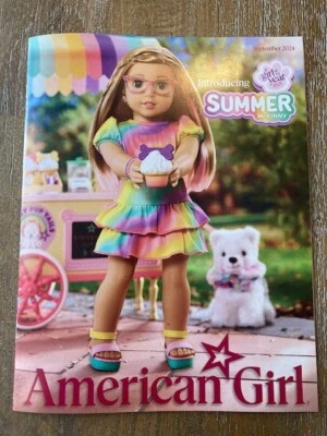 AMERICAN GIRL DOLL Catalog September 2024 Summer McKinny Disney Princesses Lila - Image 1 of 4
