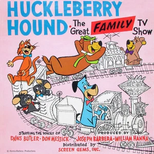 Huckleberry Hound The Great Kellogs TV Show LP Vinyl Record - Foto 1 di 1