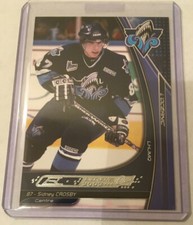 Rare Sidney Crosby 03/04 Rimouski Oceanic QMJHL Hockey Team Set Card - MINT (RC)