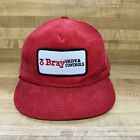 Vintage Bray Valve And Controlls Patch Corduroy Rope Snapback Hat 