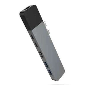Hub USB-C HyperDrive NET 6 in 2 - Grigio Numero di modello:GN28N-GRAY - Foto 1 di 6