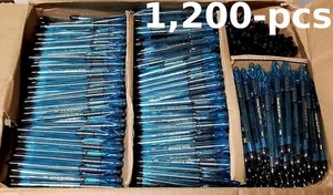 BULK 1200-pcs Pentel RSVP RazzleDazzle Pen Sky Blue BLACK INK 1.0mm BK91RDC-ABRM - Picture 1 of 3