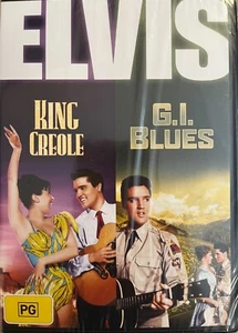 KING CREOLE / G.I. BLUES 2 x DVD Elvis Presley BRAND NEW! - Picture 1 of 2