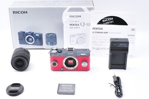 SH:386 [ MINT++ in Box ] PENTAX Q-S1 Digital Camera Red 5-15mm F2.8-4.5 japan
