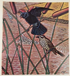 Herramienta artesanal de cuero vintage Doodle Page Mother Nature's Wildlife serie 11B página 8 - Imagen 1 de 3