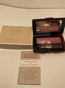 Vintage Alexandra de Markoff Cheek Color Ambitious Rose New In Box - Picture 1 of 6