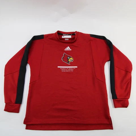Louisville Cardinals adidas Aeroready Sweatshirt Men's Red Used Cover
