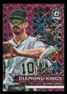 2022 Donruss Optic #25 Pink Velocity Bryan Reynolds Pirates #/249 - Picture 1 of 2