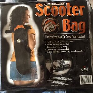 New Mongoose Black Scooter Bag By Brunswick
