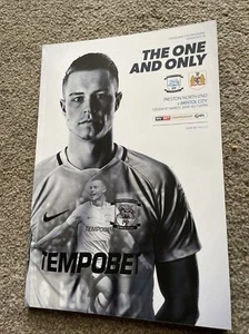 preston north end v Bristol City 2017/18 Championship Good Condition Program - Picture 1 of 1