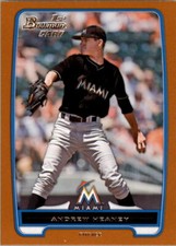2012 Bowman Draft Draft Picks Orange Baseball Card Pick