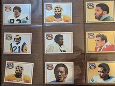 1981 Topps Football Album Stickers Card Singles #s 01-262 NMT-MNT