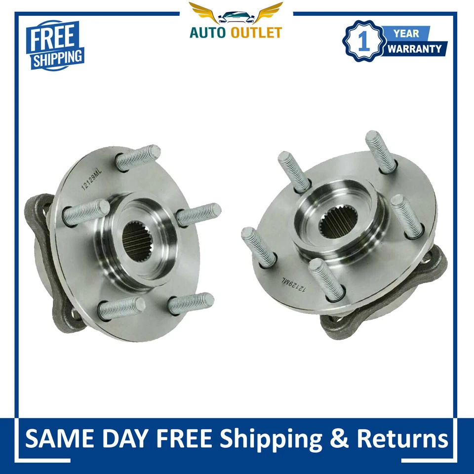 NUEVO Juego de montaje de par de bujes y cojinetes de rueda delantera para Dodge 3000GT Lancer 1991-06 Foto 1 de 4