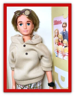 Muñeca Padre De Colección 1989 Takara Japón Licca-chan Gentle Papa Pierre Kayama Foto 1 de 4