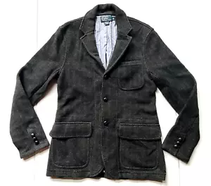 Polo Ralph Lauren Thick Wool Tweed Sport Coat Jacket RRL Style-MEN-M - Picture 1 of 5