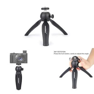 Mini treppiede cellulare DSLR tavolo fotocamera fotocamera fotocamera selfie stick treppiede leggero - Foto 1 di 7