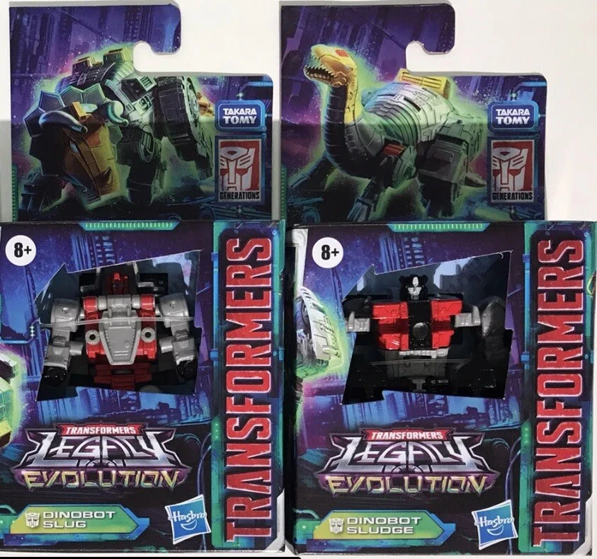 Transformers Legacy Evolution Dinobot Lot Of 2 Slug Sludge Core Figure New - Image 1 of 1