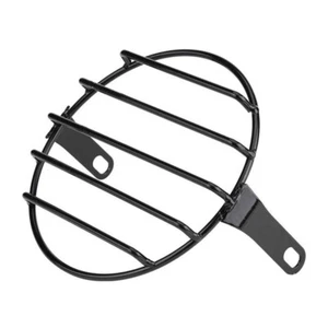 5.75" Motorcycle Headlight Grill Cover Fit For Harley Sportster Dyna Softail - Picture 1 of 8