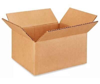 100 8x6x4 Cardboard Paper Boxes Mailing Packi...