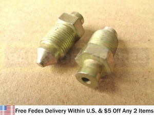JCB PARTS - BRAKE BLEED NIPPLE SCREW, SET OF 2 PCS (PART NO. 816/60040) - Picture 1 of 8