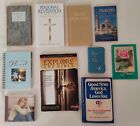 Lot of 10 Christian Mixed Media, Books CD Bible Christianity Prayer, Lee Gifford