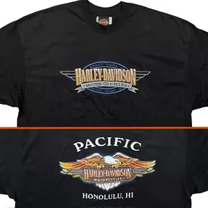 Neu mit Etikett Harley-Davidson Pacific Honolulu T-Shirt 3XL Vintage 2000 authentisch Original - Bild 1 von 10