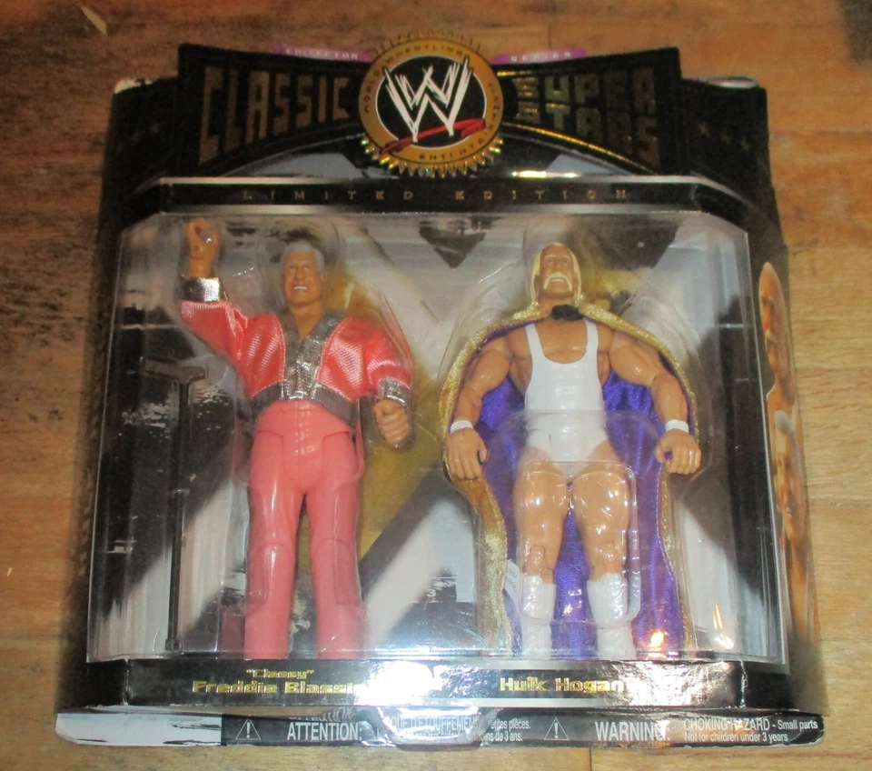 Classic Superstars WWE Classy Freddie Blassie Hulk Hogan Series 4 Jakks