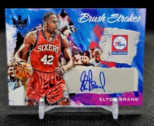 Elton Brand 2022-23 Court Kings Brush Strokes Autographs /75 - Clippers - Picture 1 of 2