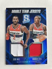 Bradley Beal / John Wall 2013-14 Spectra Double Team Game Used Jersey /75