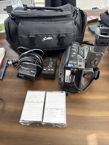 Panasonic Palmcorder PV-L550D 150x Digital VHS C, CN Bag, Not Working. Read Desc - Picture 1 of 13