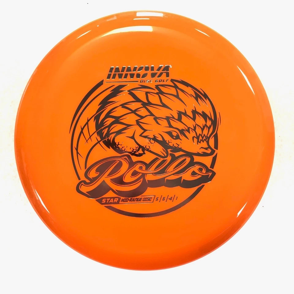 NEW DISC GOLF INNOVA STAR ROLLO MID-RANGE UNDERSTABLE 173g ORANGE W SILVER FOIL - Image 1 of 1