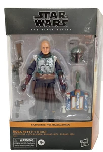Star Wars Boba Fett Tython The Mandalorian Black Series Actionfigur F5870 - Bild 1 von 5