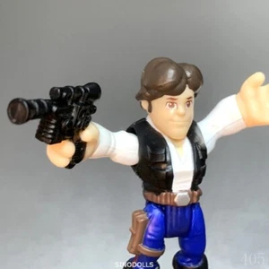 Playskool Star Wars Series Galactic Heroes Han Solo 2,5'' action figure ragazzo regalo - Foto 1 di 4
