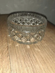 Vintage Tchecoslovaquie Cut Glass Bowl - Picture 1 of 6