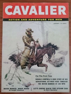 CAVALIER January 1956 McCarthy Chadwick Campbell Garroway Abomb Saunders Wenland - Image 1 of 4