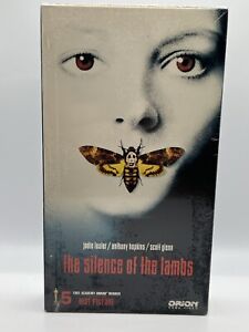 1991 VHS Silence Of The Lambs Orion Watermark Vertical Sealed New Red Flap