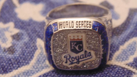 2018 Kansas City Royals 2015 Commemorative Coors Light World Series Ring Cover