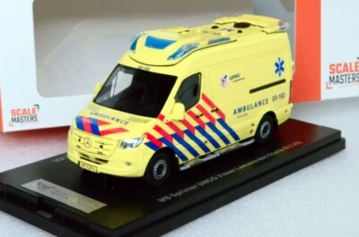 Escala Masters Mercedes-Benz Sprinter UMCG Visser Leeuwearden Otaris-S 1:43 Raro Foto 1 de 3