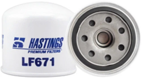 Filtro de aceite de motor-VIN: A Hastings LF671 Foto 1 de 1
