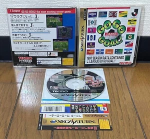 Sega Saturn* J LEAGUE GO GO GOAL! * Japan SPINE VG - Picture 1 of 1