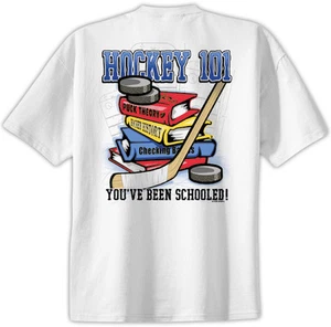 Hockey 101 T-Shirt Jersey Short Sleeve Hockey Tee New Adult and Youth Sizes - Picture 1 of 1