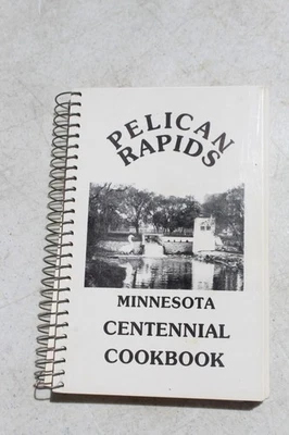 Vintage Centennial Cookbook 1883-1983 Norwegian Pelican Rapids MN Minnesota - Image 1 of 4