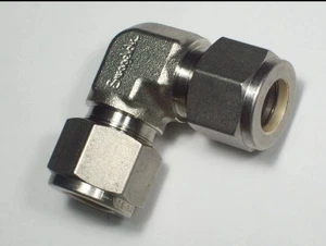 1 - Swagelok Edelstahl Winkelverschraubung, 1/2" Außendurchmesser Rohr, SS-810-9 - Bild 1 von 2