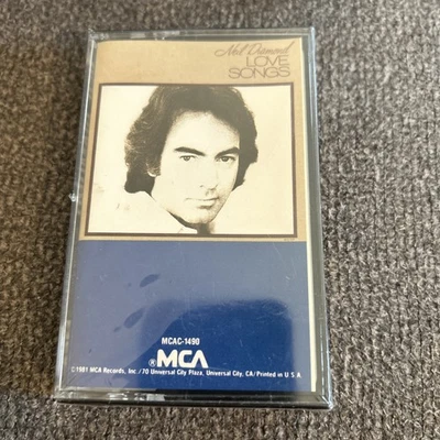 NEIL DIAMOND CASSETTE LOVE SONGS MCA 1981 NEW SEALED Free Shipping - Image 1 of 2