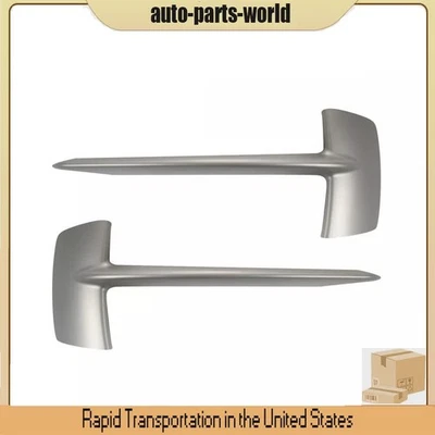 1 par de molduras de parachoques delantero para BMW X5 F15 2014 2015 2016 2017 Foto 1 de 4