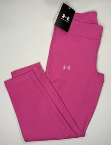 Under Armour Mädchen YM Motion solide knöchelhohe Leggings pink Sporthose neu mit Etikett - Bild 1 von 7